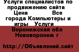 Услуги специалистов по продвижению сайта › Цена ­ 15 000 - Все города Компьютеры и игры » Услуги   . Воронежская обл.,Нововоронеж г.